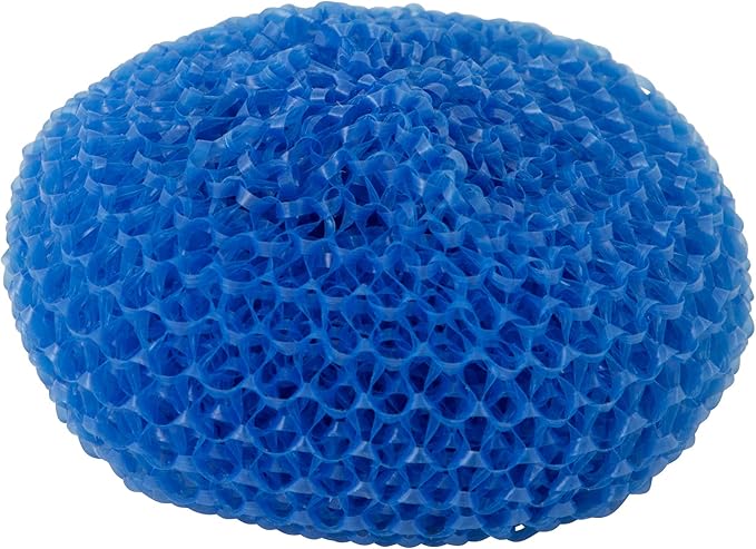 Nylon Scouring Pads-Dish Scrubber, for Dishes, Pots, and Stoves, Durable Mesh Scourers, for Tough Cleaning. Nylon Dish Scrubbers, Pack of 3, Assorted Colors (Superio)