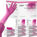 FINITEX Nitrile Disposable Latex-Free Gloves - 3.5mil 100/1000PCS Powder-Free Latex Free Cleaning Medical Exam Food Gloves