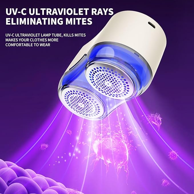 Professional Fabric Shaver, Electric Lint Remover for Sweaters, Coats, Sofas & Delicate Fabrics. Type-C Charging, an efficient and Safe Fuzz remover07
