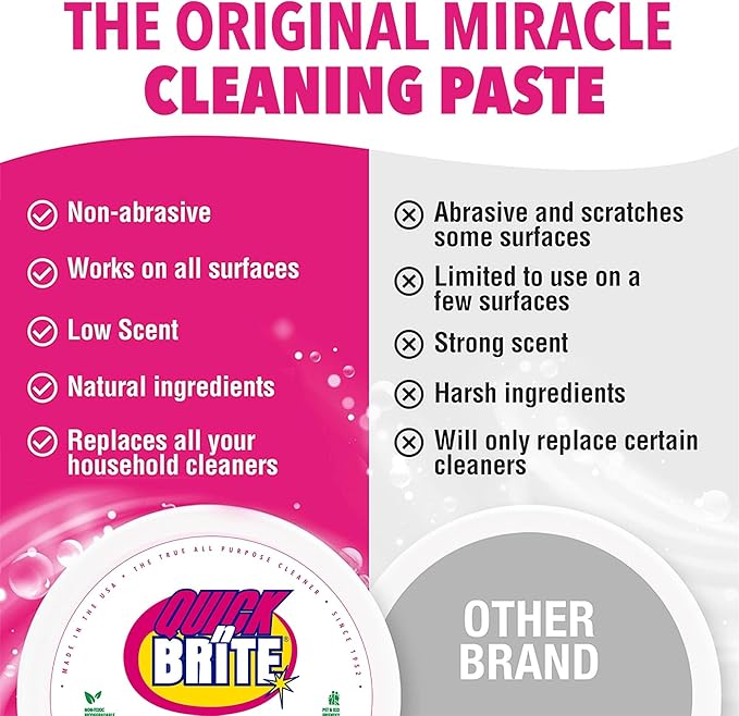 Quick 'n Brite All Purpose Cleaner Combo Kit (I Love QB Kit)