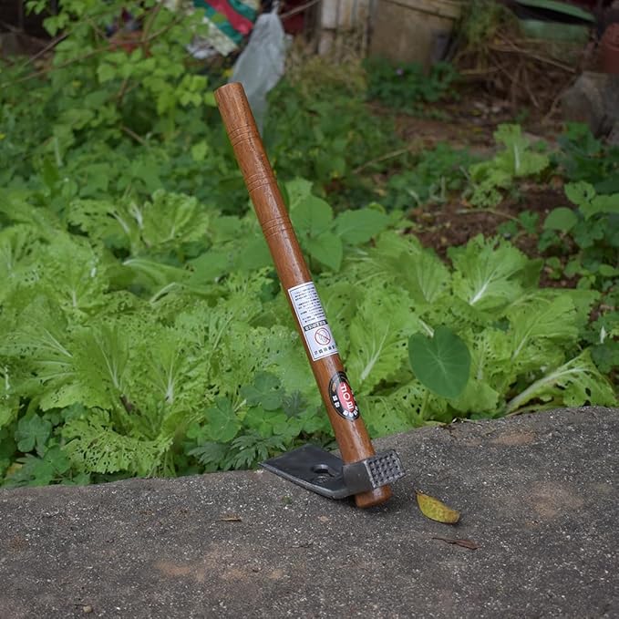 KEYI Steel Multipurpose Hoe - It is an Ideal Choice for Weeding and tilling, and is Highly Suitable for American Farms, courtyards, and Vegetable Gardens