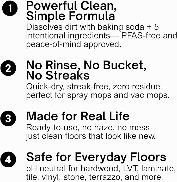 Quick Shine Hard Surface Pet Floor Cleaner 27 oz, 2Pk | Ready to Use, Removes Dirt, Streak Free, No Rinse | Hardwood, Laminate, Luxury Vinyl Plank LVT, & Tile | Safer for Kids, Pets & Our Environment