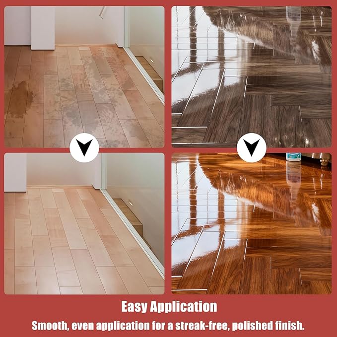 Floor Restore Cleaner & Polish | Multi-Surface Floor Restorer for Tile, Shine Wood, Laminate, Vinyl, Bamboo | Flooring Protection & Shine Enhancer, 150ML(2)