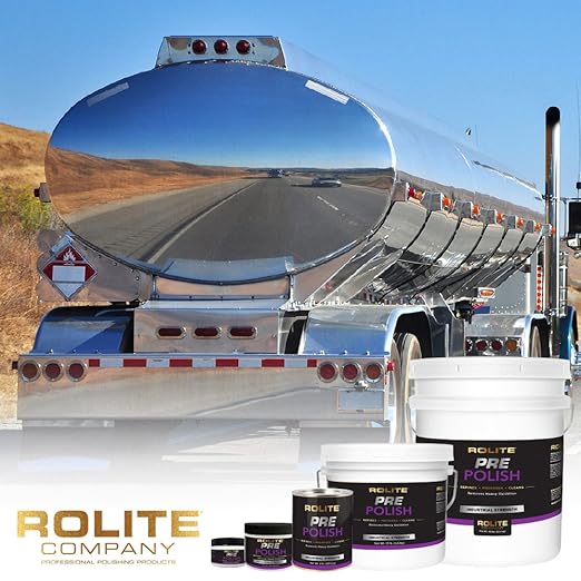 Rolite Metal Polish Paste 2 Lb Industrial Strength Scratch Remover for Aluminum Chrome Stainless Steel