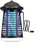 Bug Zapper Indoor Outdoor with LED Light, ZECHUAN Mosquito Killer Lantern, Electronic Fly Trap Insect Killer for Home, Backyard, Patio, Garden