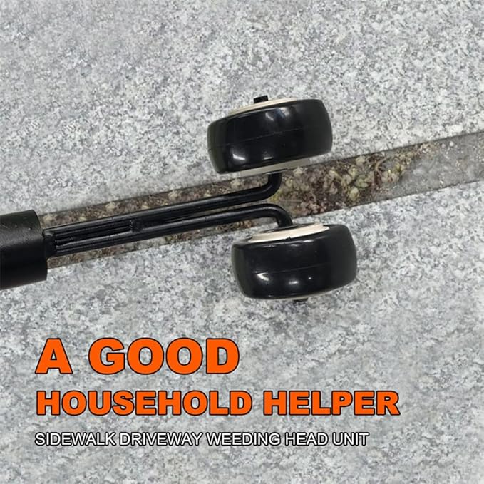 Curved Hook Weed Remover for Garden Patio Backyard Lawn Sidewalk Driveways Weeds Aluminum Alloy Manual Weeder Black