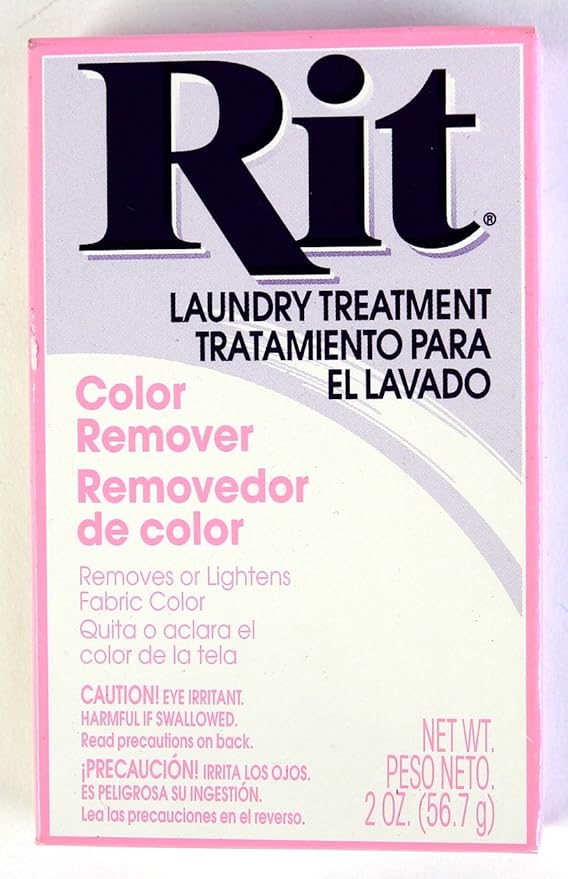 Rit Dye Laundry Treatment Color Remover Powder, 2 oz, 72-Pack
