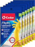 Playtex HandSaver Gloves, Sassy Colors, (Sizes 7-1/2-8), Medium (Pack of 6)