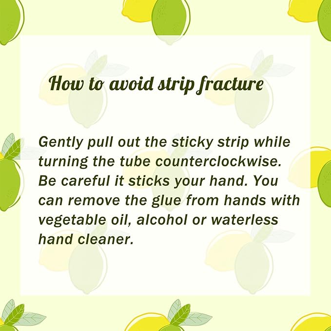40 Rolls Fruit Fly Traps for Indoors, Fly Trap, Fly Trap Indoor for Home, Fly Traps Outdoor, Sticky Fly Strips, Fly Glue Paper Tape Catcher Ribbon for Gnat Fungus Fruit Flies