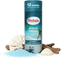 Binbata Eco‑Friendly Scent Beads Laundry 30oz, Gentle In‑Wash Scent Booster Beads with Plastic Free Recyclable Package, Up to 85 Washing Cycles for 12 week Long-Lasting Freshness, Ocean Fresh Scent