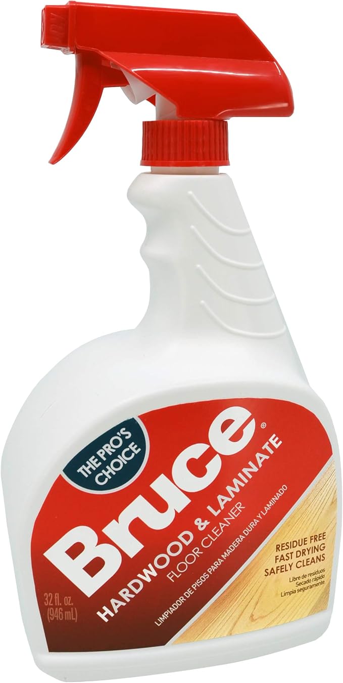 Bruce 64 oz+32oz NoWax Hardwood and Laminate Floor Cleaner Value Pack, Packaging May Vary