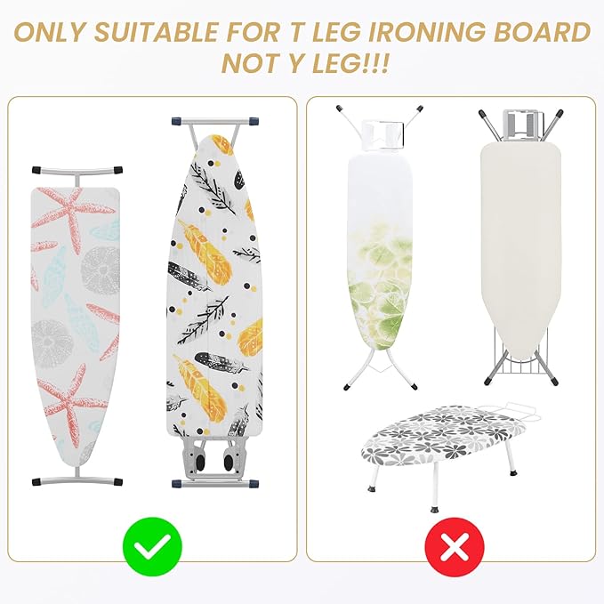 ORLESS Ironing Board Hanger Metal Wall Mount Iron and Ironing Board Holder, Laundry Room Decor and Storage with Large Storage Black Wooden Base Basket