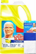 Mr. Clean Multi-Surfaces Summer Citrus Liquid Cleaner, 176 Fl Oz with Easy Clean Cleaning Cloth