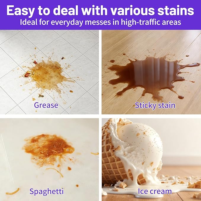 Multi-Surface Floor Cleaning Solution Compatible with Dreame Cleaning Solution, Lavender Scent, Deep Clean, Suitable for All Mopping Robot Vacuums and Cordless Wet/Dry Mops (1000 ml)