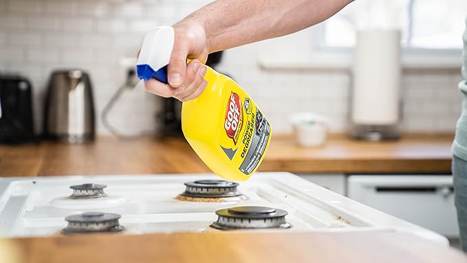 Goof Off Power Cleaner and Degreaser for Mechanics– 32 oz. Trigger Spray Bottle (Pack of 3)