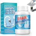 Drain Clog Remover, Powerful Sink Drain Cleaner Powder, Fast Removes Clogs, Hair, Grease & Soap Scum, for Pipes Home Use 260g