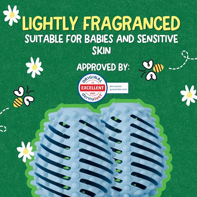 Ecoegg Dryer Balls – 2-Pack | Reduces Drying Time by Up to 28% | Replaces Wool Dryer Balls & Dryer Sheets | Softens & Freshens Laundry | Hypoallergenic | Fresh Linen Scent Boosters
