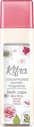 KIFRA FRESH CAPS Concentrated Laundry Fragrance 6.76 Fl Oz 200ml 80 Washing Cycles