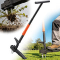 Weed Puller, 4-Claw Stand Up Weed Puller Tool with Long Handle & Steel Head, 41" Adjustable T-Handle Weeder Tool, Easily Remove Weeds Root Without Bending, Pulling, or Kneeling