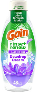 Gain Dewdrop Dream 48 FL OZ Fabric Rinse and Renew Laundry Odor Remover