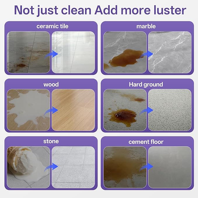 Floor Cleaning Solution Compatible With Tineco/Bissell/Dreame And Shark, Fragrance Deodorization, Deep Cleans for Multiple Hard Floors, Suitable With Cordless Wet/Dry (【Lavender】, 2.51 Liter)