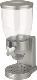 Honey-Can-Do Zevro /GAT102 Indispensable Dry Food Dispenser, Single Control, Silver