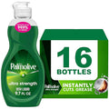 Palmolive Ultra Strength Liquid Dish Soap, Cuts Grease and Grime, No Soaking Needed, Powerful on Plastics, Dishwashing Liquid, 9.7 fl oz Bottle