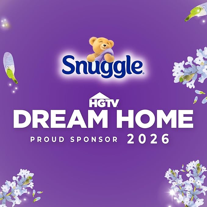 Snuggle Fabric Softener Dryer Sheets, Lavender Breeze Soothing Comfort, 230 Ct, Long-Lasting Fresh & Clean Scent, Softens Fabric, Reduces Static, Fights Wrinkles, Helps Repel Lint & Pet Hair, HE Safe