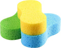 Temede Car Wash Sponge, Large All Purpose Sponges for Cleaning, 2.4in Thick Foam Scrubber Kit, Sponges for Dishes, Tile, Bike, Boat, Easy Grip Sponge for Kitchen, Bathroom, Household Cleaning, 3pcs