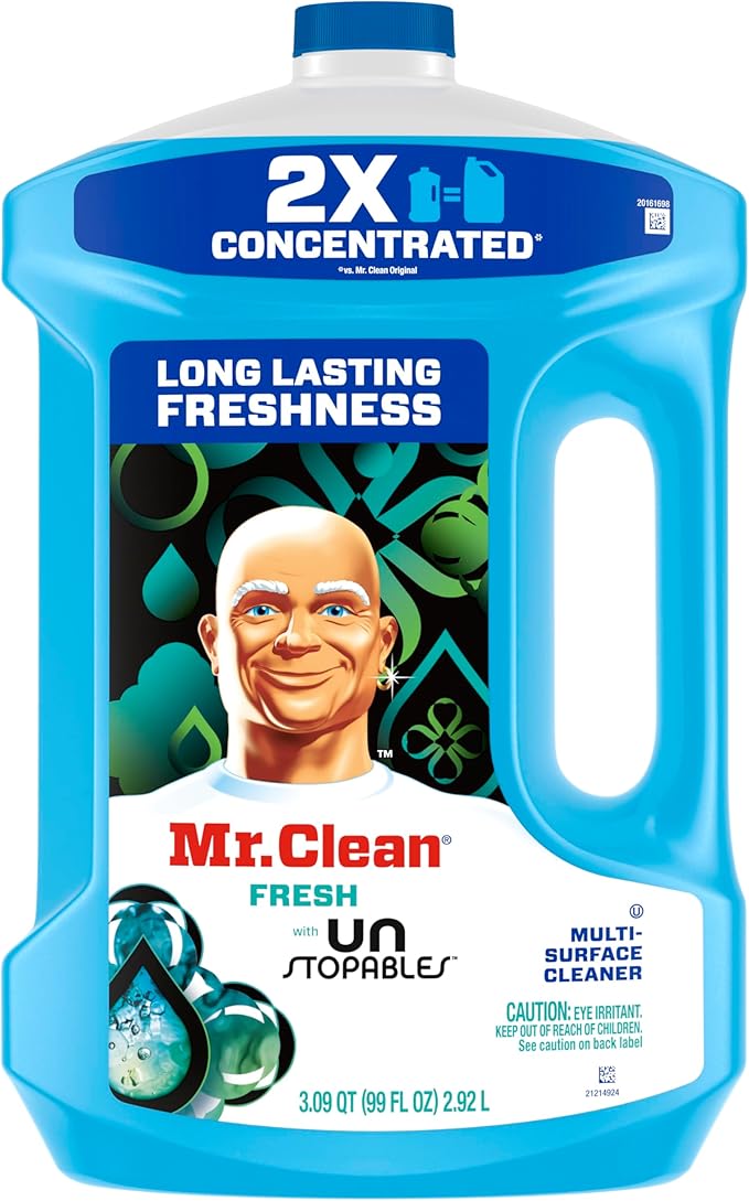 Mr. Clean 2X Concentrated Multi Surface Cleaner with Unstopables Fresh Scent 99 fl oz