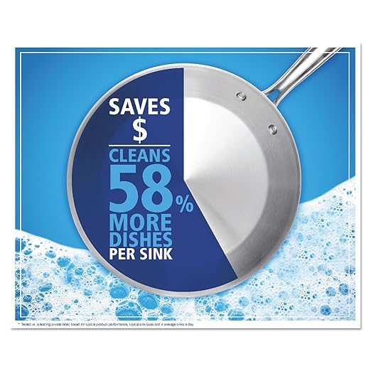 Dawn Professional 57445CT Manual Pot & Pan Dish Detergent Original 4/Carton