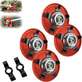 Upgraded Weeding Disc, Universal Weeding Disk, One Blade Replacement Heads, Weed Eater Blades, Weed Wacker Blade, Multifunctional Weeder Plate for Trimmer (4PC)