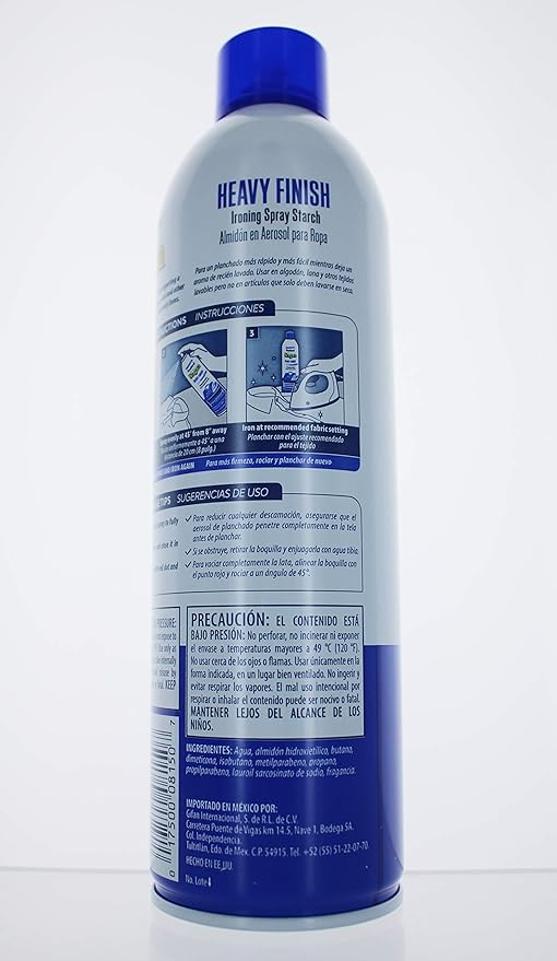 Niagara Spray Starch Heavy Fuerte Iron Glides Easily 20 Oz