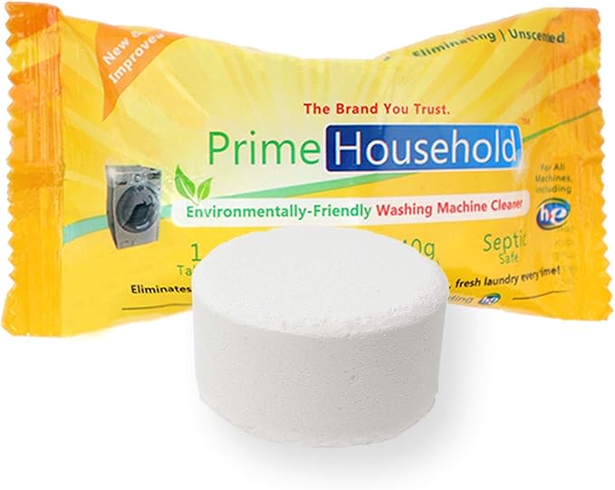 Eco-Friendly Washing Machine Cleaner, 8-XL-Tablets