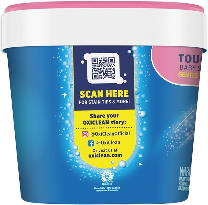 Baby Stain Fighter, Soaker, 3 lb Tub Baby Stain Soaker (2 Pack)