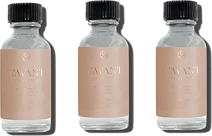 L'AVANT Collective Multipurpose Surface Cleaner Refill (Pack 3) | Provides a Powerful Clean to Remove Grease & Grime | Notes of Bergamot, Orange Blossom, Amber, Cedar | Blushed Bergamot Scent 3 x 1oz