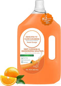 Floor Cleaning Solution Compatible with Tineco – 82 FL OZ Orange Floor Cleaner – Long-Lasting, Subtle Fruit Scent– For All Cordless Wet/Dry Vacuum Mop Cleaner & Robot Vacuums with Mopping