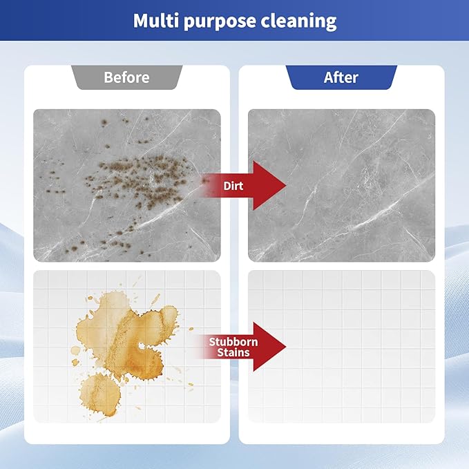 4 Bottle Original Scent Floor Cleaning Solution - For Roborock Robot Vacuum & Mop, Deep Cleans Hard Floors, Works With All Mopping Robot Vacuums