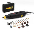 DURAMAX 40-Piece Rotary Tool Kit, Variable Speed 8000-30000 RPM, 120V Corded, with Blow Mold Case, for Cutting, Grinding, Polishing