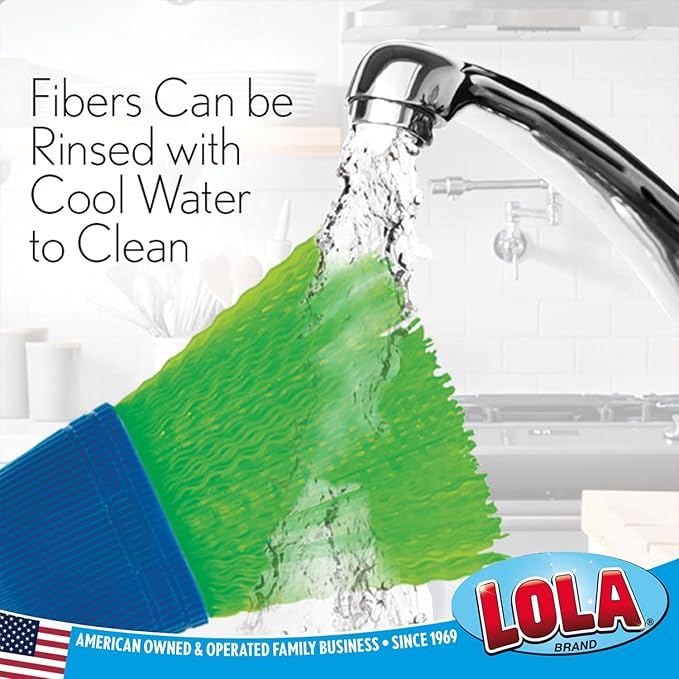 LOLA Whisk Broom, Hand Brush, 6 Pack, Durable Bristles, Whisks Away Dirt & Debris, Compact, Hang Hole for Easy Storage, Indoor/Outdoor