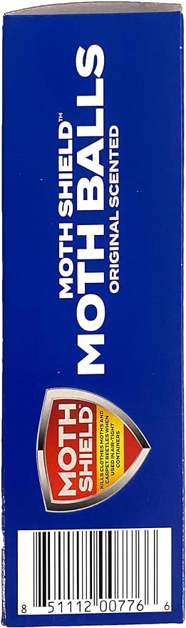 Moth Shield Moth Ball Traps for Clothes, Furniture, Carpet and Pantry Moths, 12 Ounce Box (Original Scented, 12 Ounce (1 Pack)