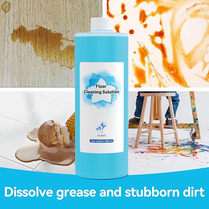 Floor Cleaning Solution, Compatible with Ecovacs Cleaning Solution, for DEEBOT X11 OMNI Cyclone / X9 PRO OMNI / T80 OMNI / T50 PRO OMNI / N30 Series / N20 Series and all other Robot Vacuum Cleaners