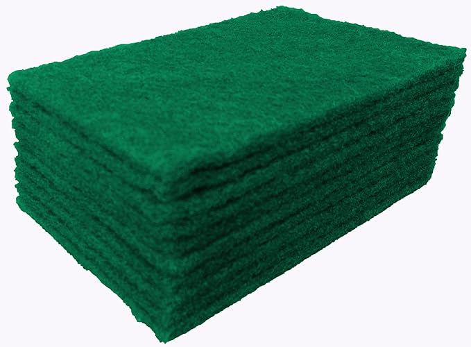Heavy Duty scouring Pads Non-Scratching Scrubber, Non-Scratch Cleaning Scrub Pads, Eco-Friendly Reusable Kitchen Scrubbing Pad, Great for Non-Stick Cookware