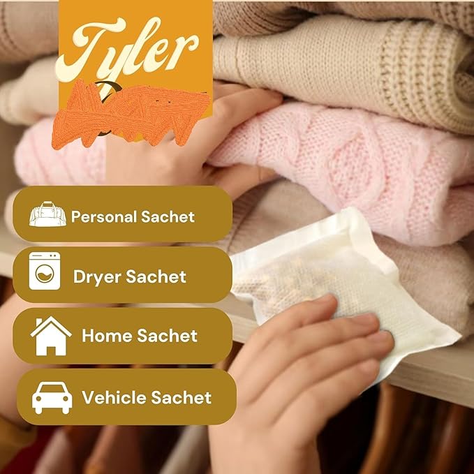 Tyler Candle - French Market 32 Fl oz Laundry Detergent w/Dryer Sachet Pouch