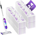 24 Pack Disposable Power Mop Pads Refills Compatible with Swiffer Power Mop Multi-Surface Replacement Mopping Refills Pads for All Hard Floor Cleaning