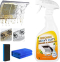 Clean Up Kitchen Oil Stains Spray, Heavy Duty Kitchen Cleaner for Tough Grease - Foaming Degreaser Spray for Stovetops, Ovens & Appliances, No-Scratch Formula, Multi-Surface Use (16.9 Fl Oz)