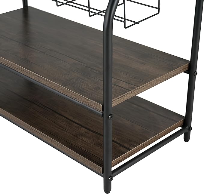 VECELO Magazine Rack FloorStanding,Magazine Display Stand Brochures Newspaper Holders,with 2 Shelves Board for Office,Library,Exhibition Hall,Hospital Indoor&Outdoor,Grey