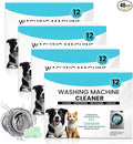 Washing Machine Cleaner 48 Pack-24 Month Supply,Cleaning Tablets Formulated for Pet Owners for He,Easy Pet Hair Remover for Laundry.Top & Front Load Washer.Septic Safe.