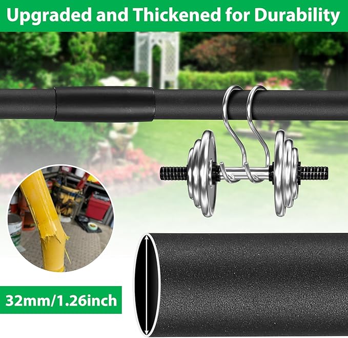 Pragmatist Lawn Leveling Rake, 34"x9.4" Leveling Rake 68" Leveler Tool Big Lawn Leveler Stainless Steel Landscaping Tool for Garden, Golf Lawn, Farm, Pasture, Yard Tool