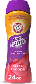 ARM & HAMMER Odor Blasters In-Wash Scent Booster, Laundry Scent Booster Fresh Escape scent, 24 Oz